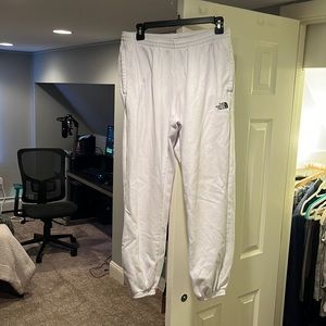 Men’s Northface Jogger Sweats White